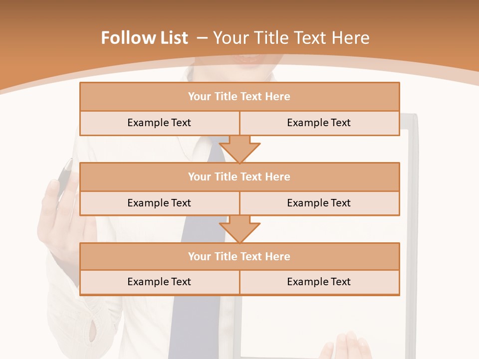 Human Management Bu Ine PowerPoint Template