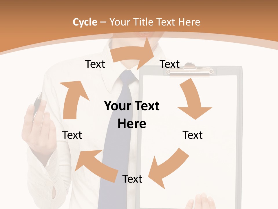 Human Management Bu Ine PowerPoint Template