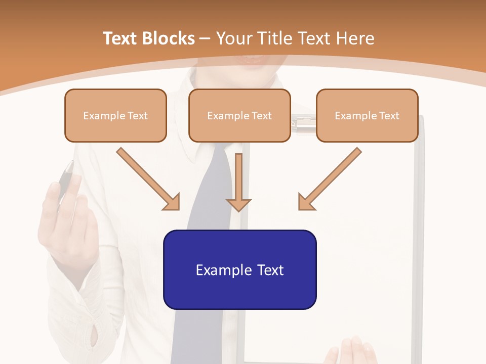 Human Management Bu Ine PowerPoint Template