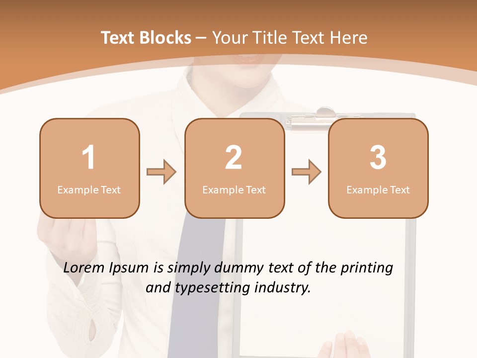 Human Management Bu Ine PowerPoint Template