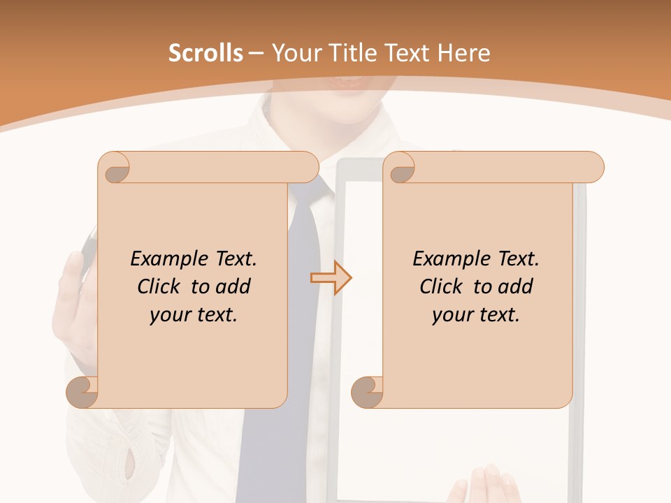 Human Management Bu Ine PowerPoint Template