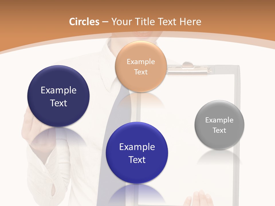 Human Management Bu Ine PowerPoint Template