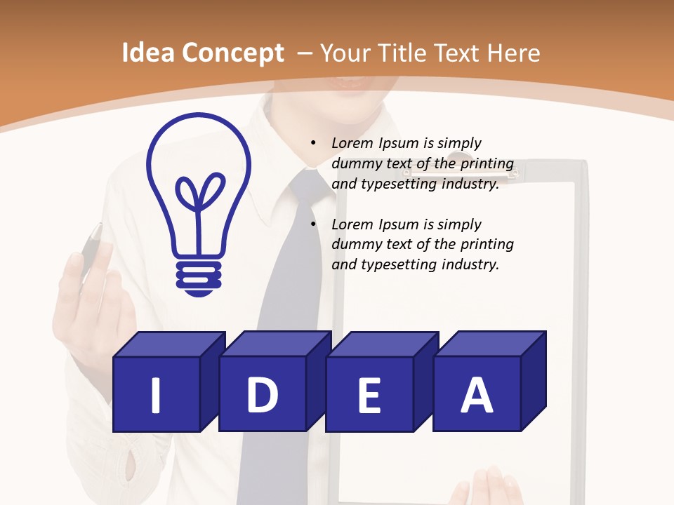 Human Management Bu Ine PowerPoint Template