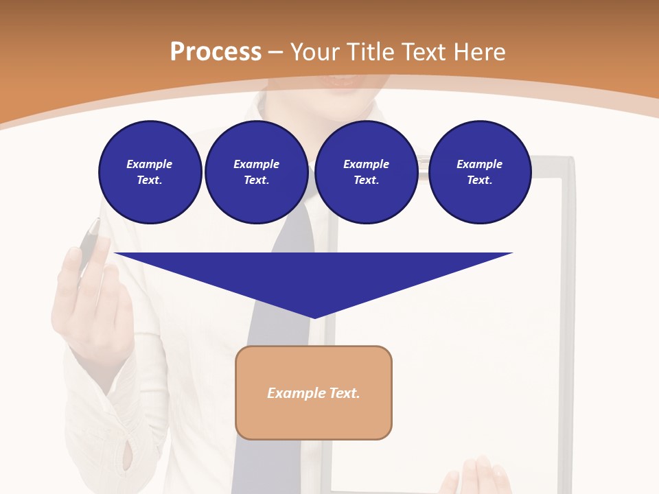 Human Management Bu Ine PowerPoint Template