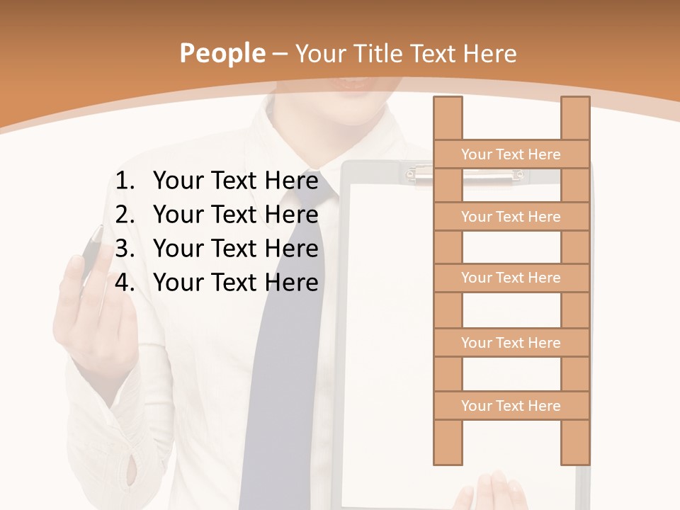 Human Management Bu Ine PowerPoint Template