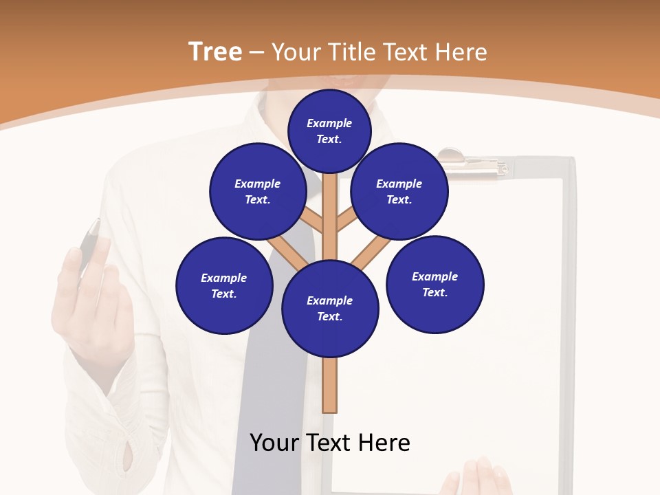 Human Management Bu Ine PowerPoint Template