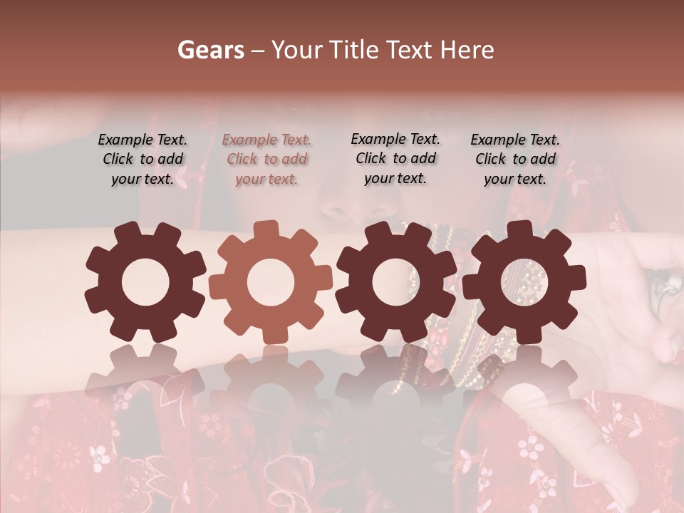 Looking  Black PowerPoint Template
