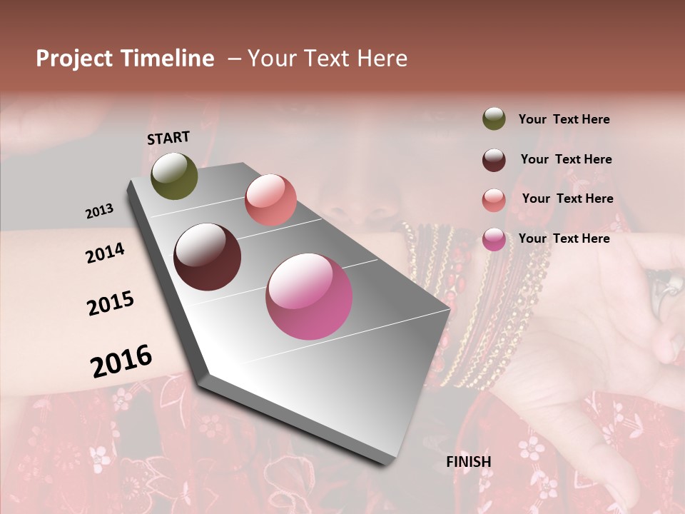 Looking  Black PowerPoint Template