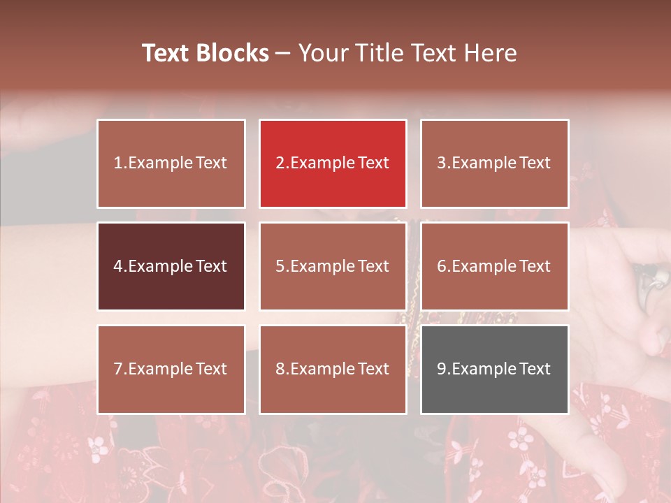 Looking  Black PowerPoint Template