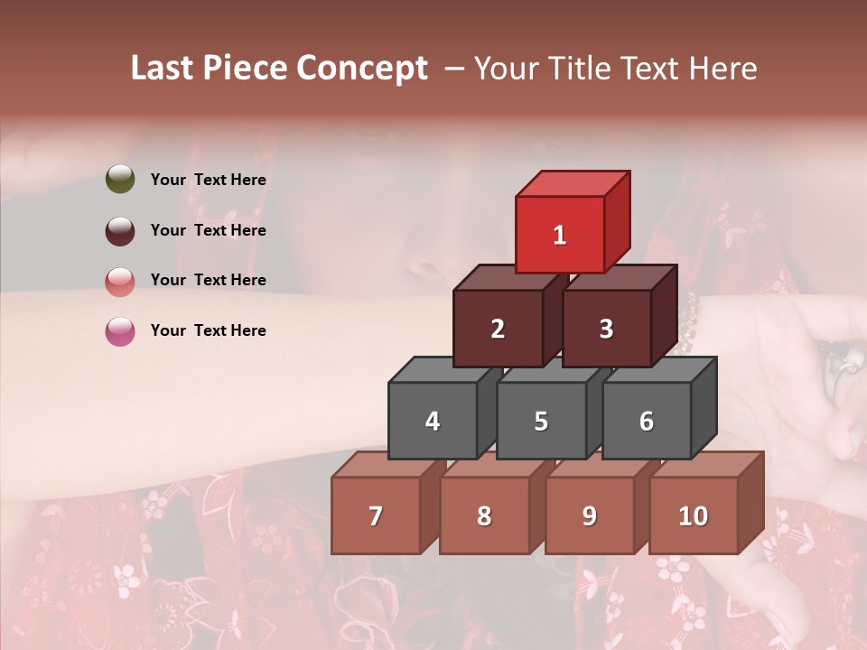 Looking  Black PowerPoint Template
