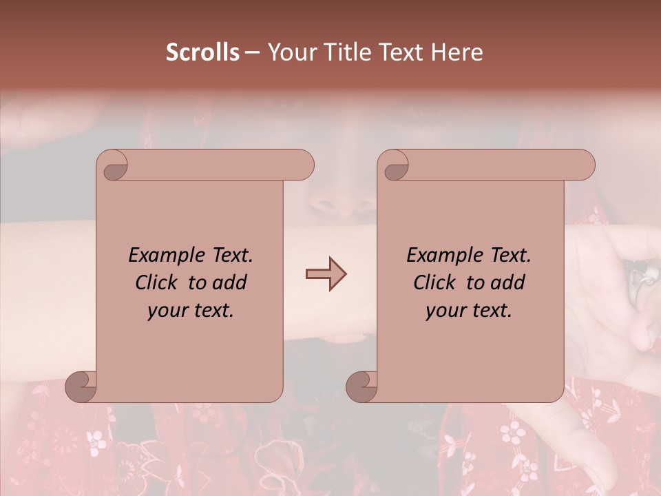 Looking  Black PowerPoint Template