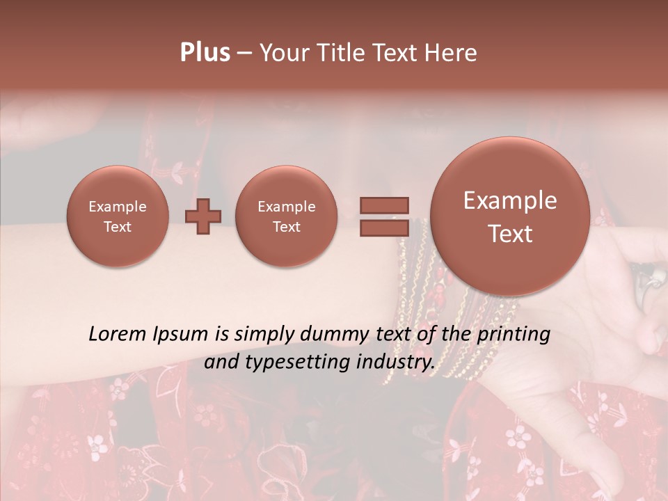 Looking  Black PowerPoint Template