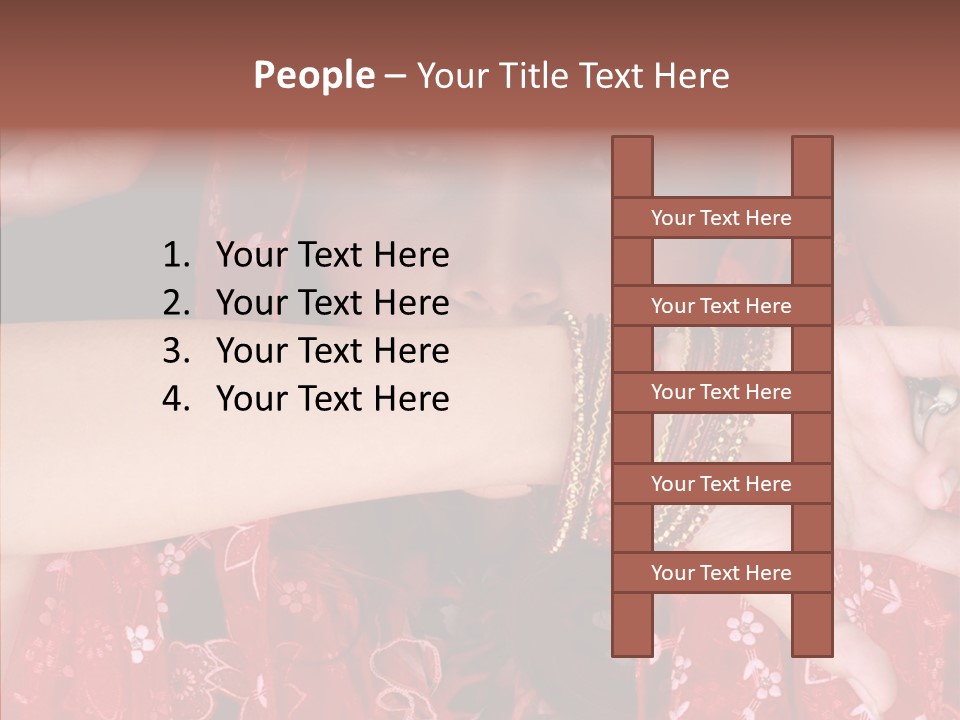 Looking  Black PowerPoint Template