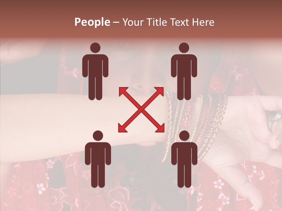 Looking  Black PowerPoint Template