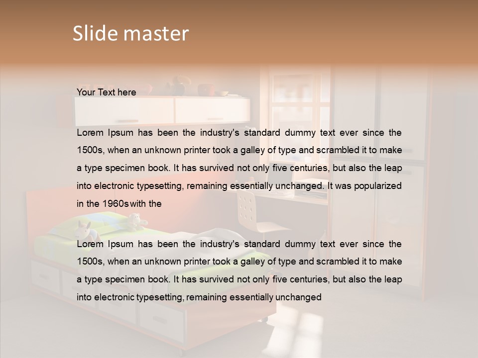Spacious Architecture Modern PowerPoint Template
