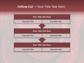 Fresh Wet Liquid PowerPoint Template