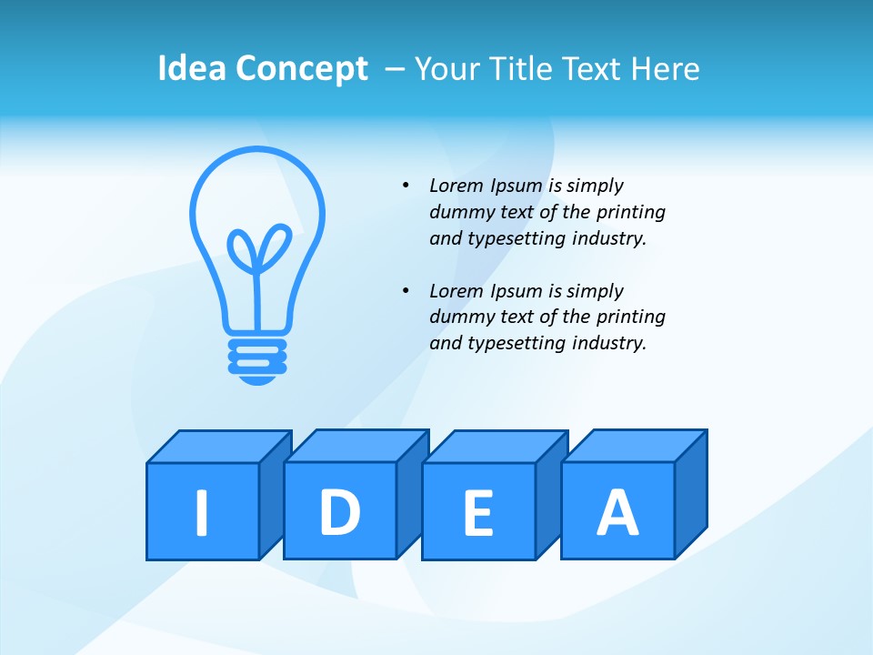 Art Modern Copyspace PowerPoint Template