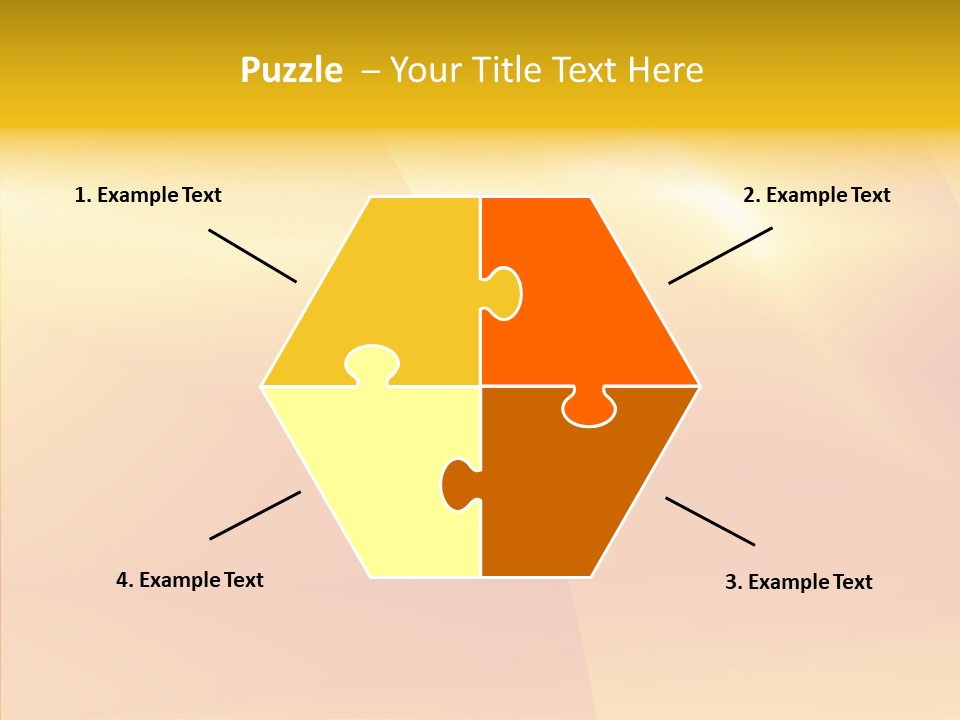 Gradient Shining Abstraction PowerPoint Template