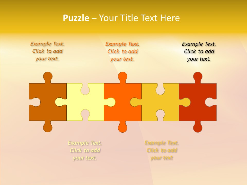 Gradient Shining Abstraction PowerPoint Template