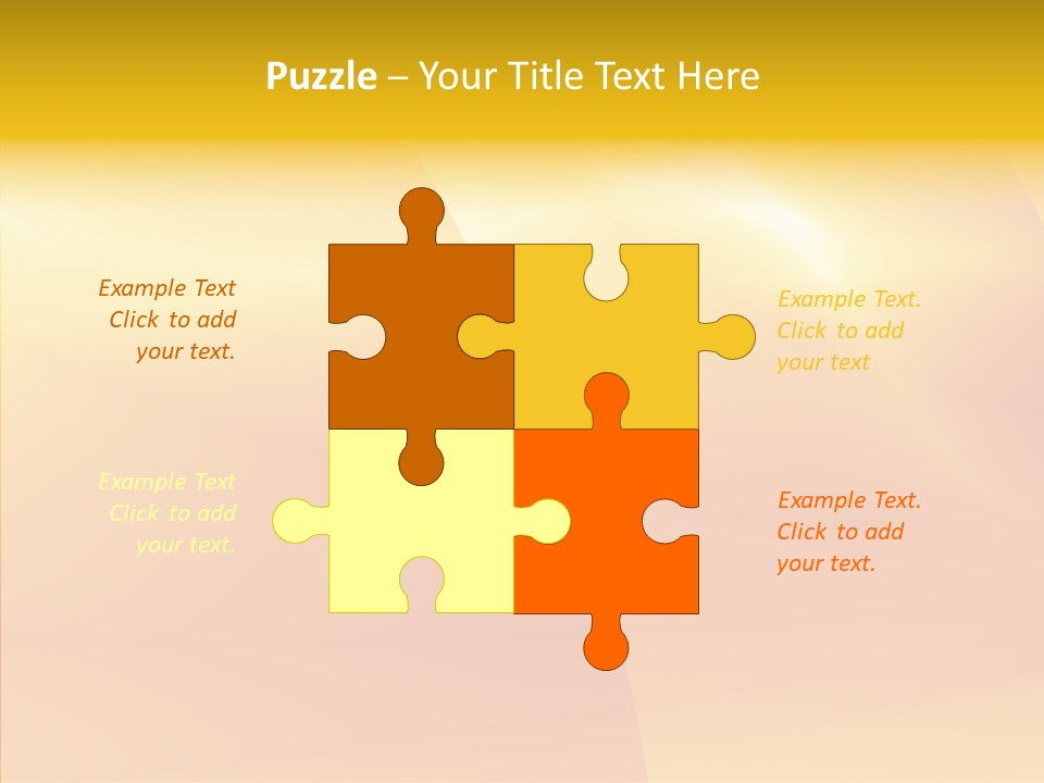 Gradient Shining Abstraction PowerPoint Template