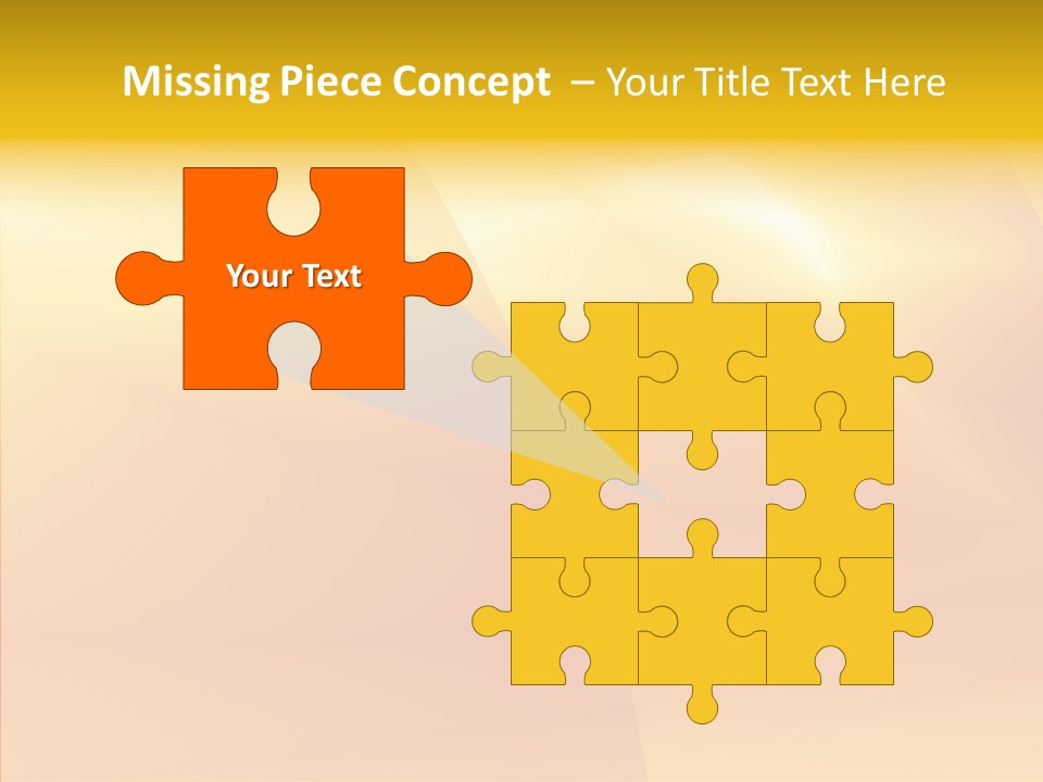 Gradient Shining Abstraction PowerPoint Template