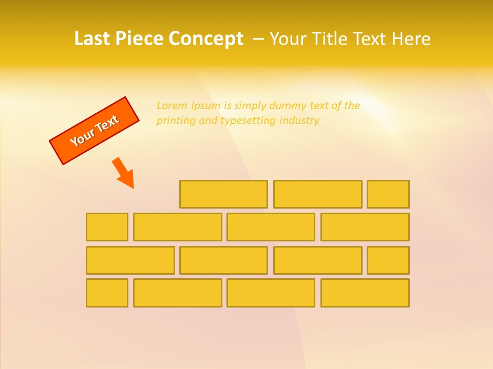Gradient Shining Abstraction PowerPoint Template