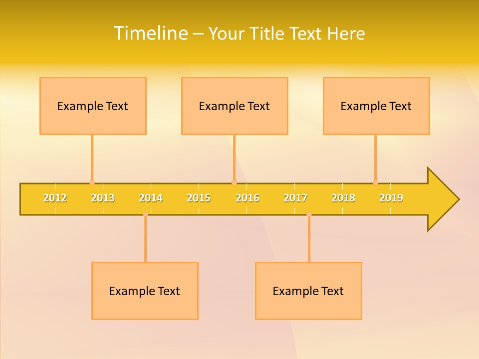 Gradient Shining Abstraction PowerPoint Template