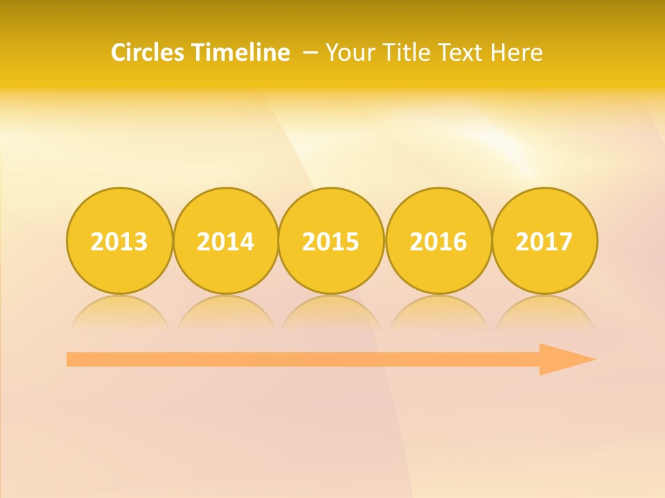 Gradient Shining Abstraction PowerPoint Template