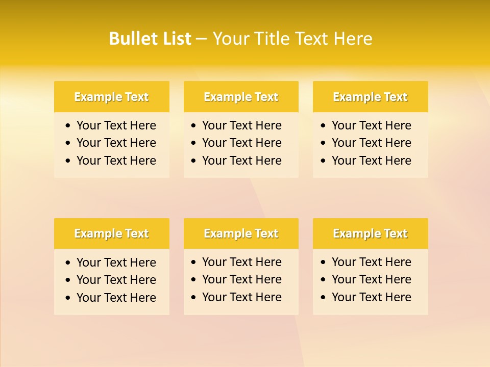 Gradient Shining Abstraction PowerPoint Template
