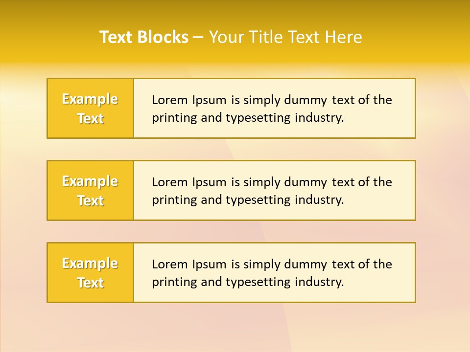 Gradient Shining Abstraction PowerPoint Template