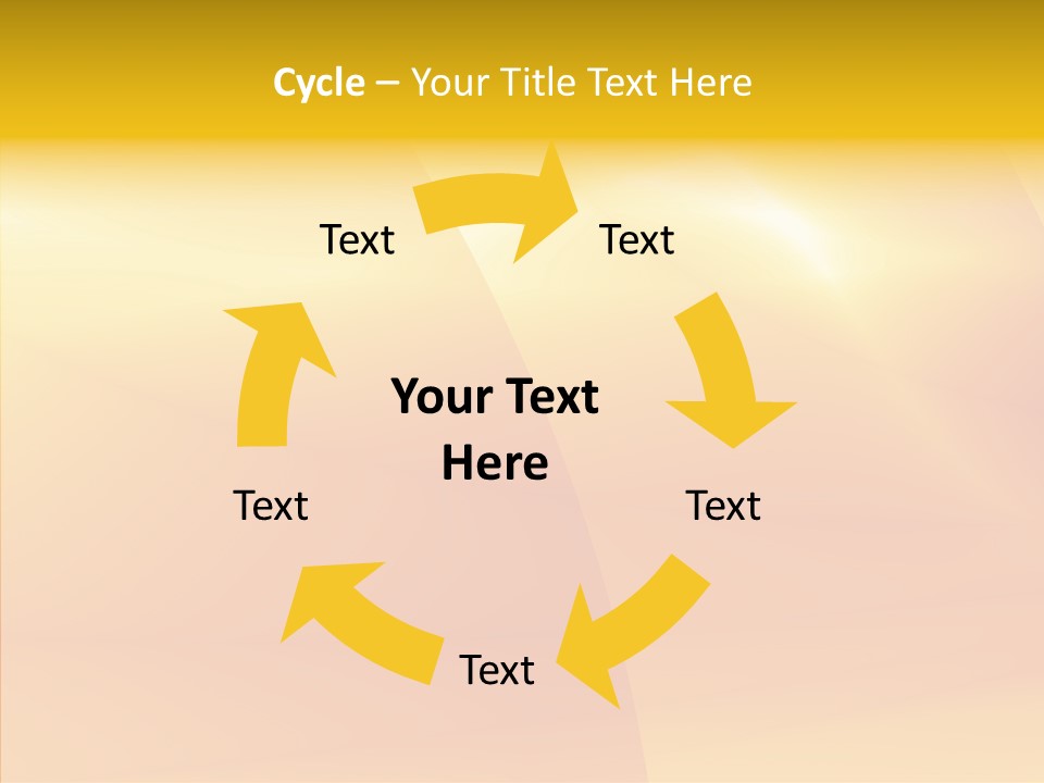 Gradient Shining Abstraction PowerPoint Template
