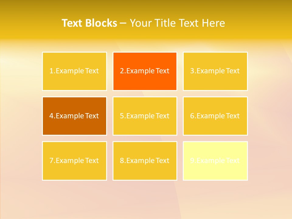 Gradient Shining Abstraction PowerPoint Template