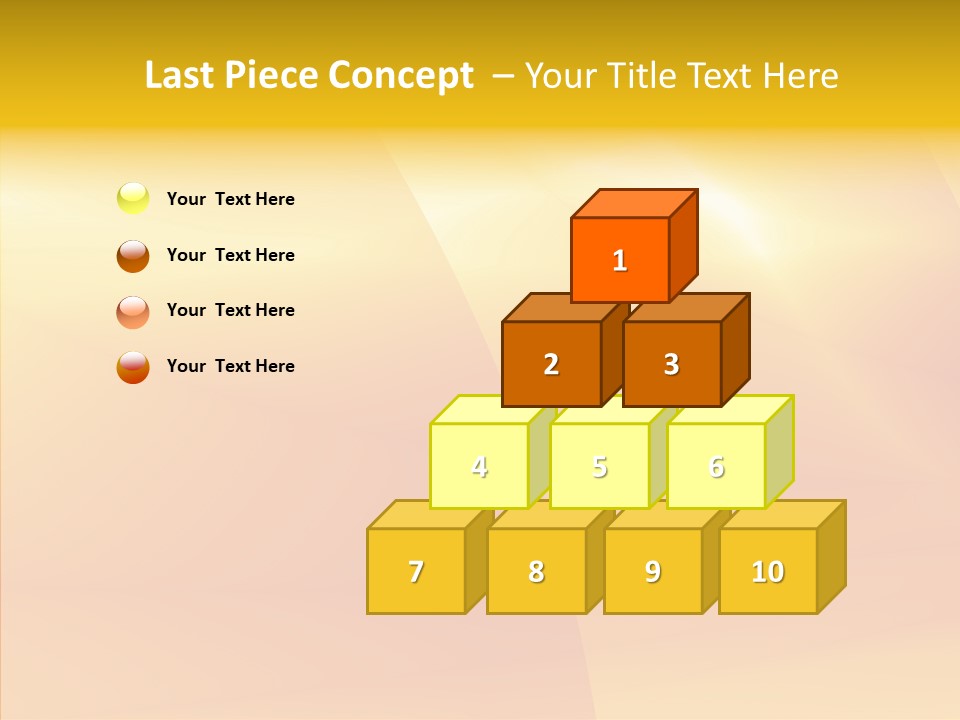 Gradient Shining Abstraction PowerPoint Template