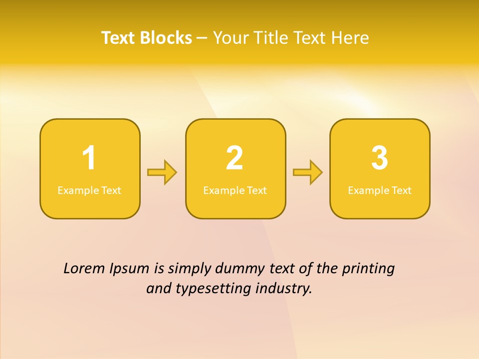 Gradient Shining Abstraction PowerPoint Template
