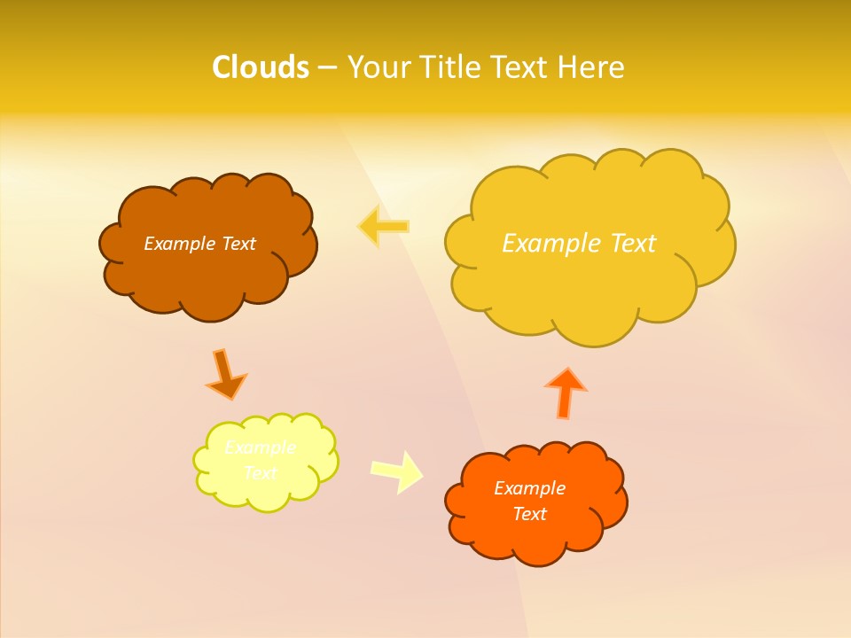 Gradient Shining Abstraction PowerPoint Template