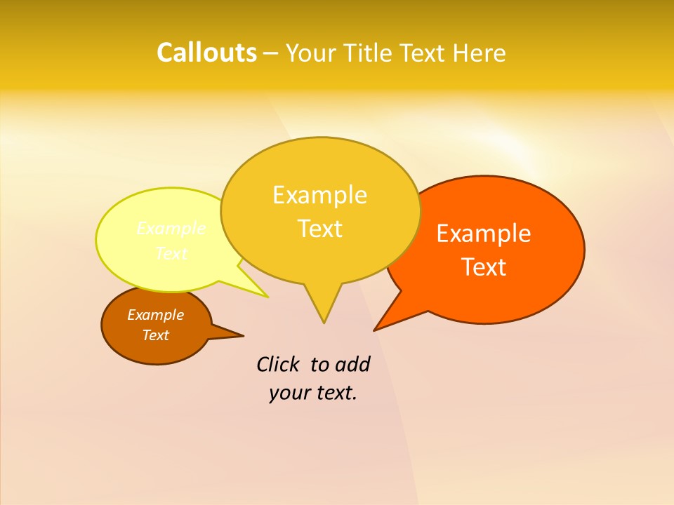 Gradient Shining Abstraction PowerPoint Template
