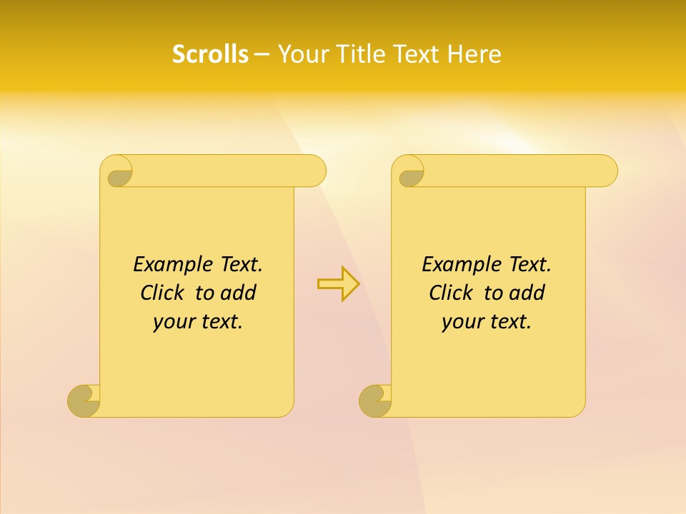 Gradient Shining Abstraction PowerPoint Template