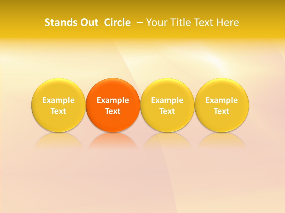 Gradient Shining Abstraction PowerPoint Template