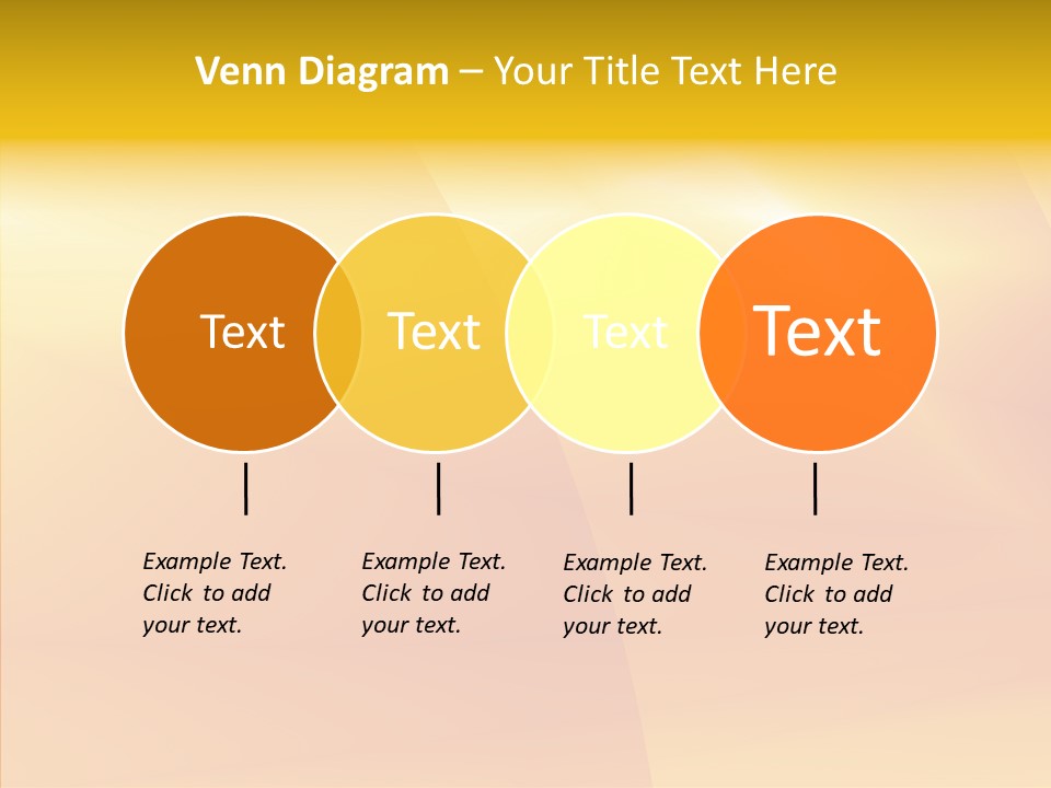 Gradient Shining Abstraction PowerPoint Template