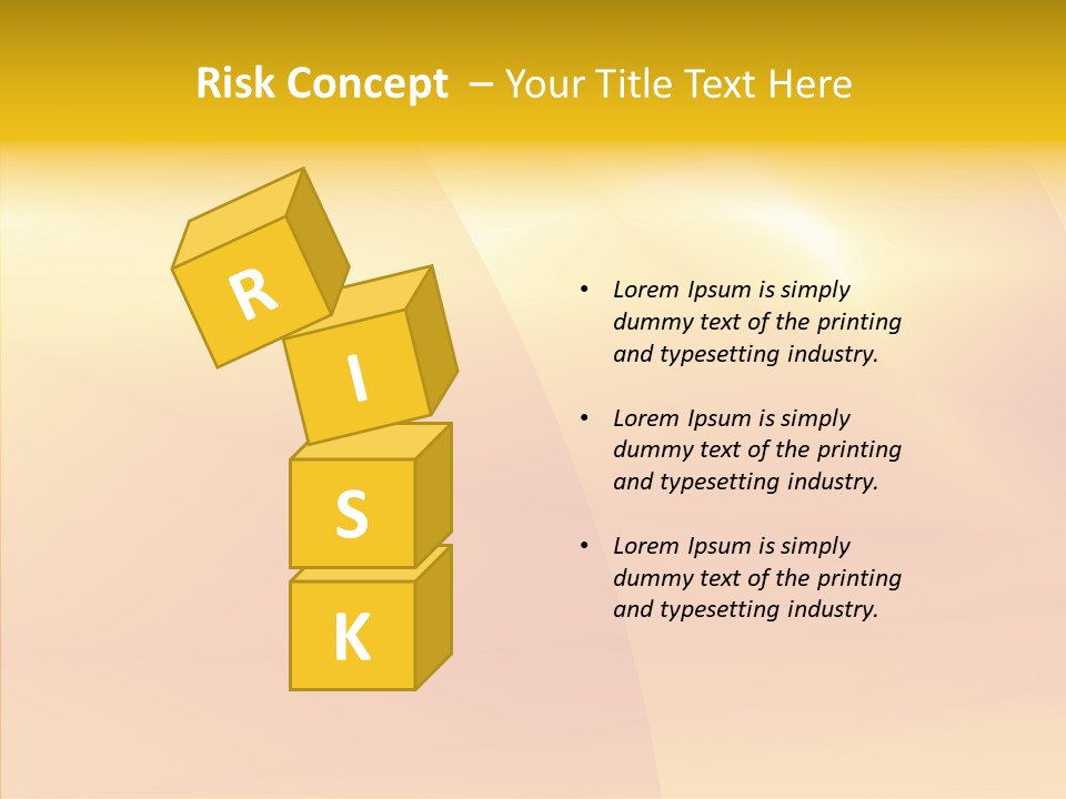 Gradient Shining Abstraction PowerPoint Template