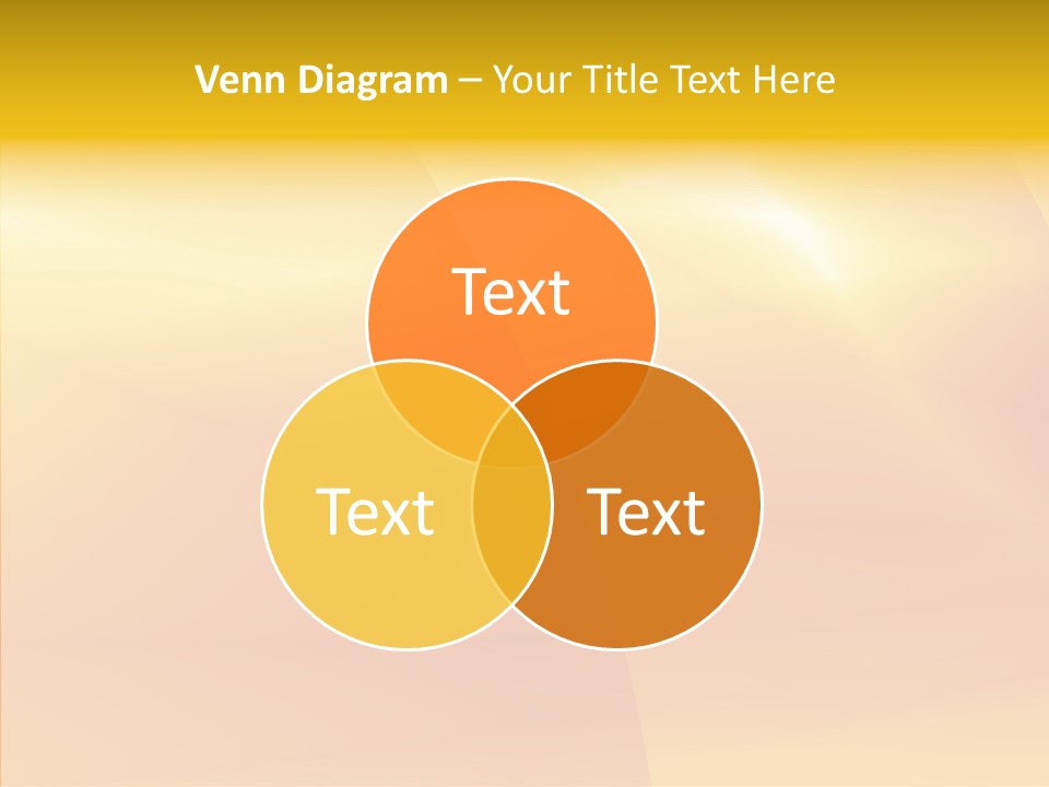 Gradient Shining Abstraction PowerPoint Template