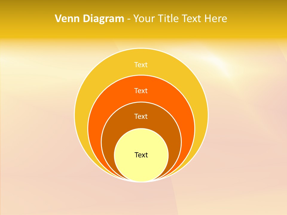Gradient Shining Abstraction PowerPoint Template