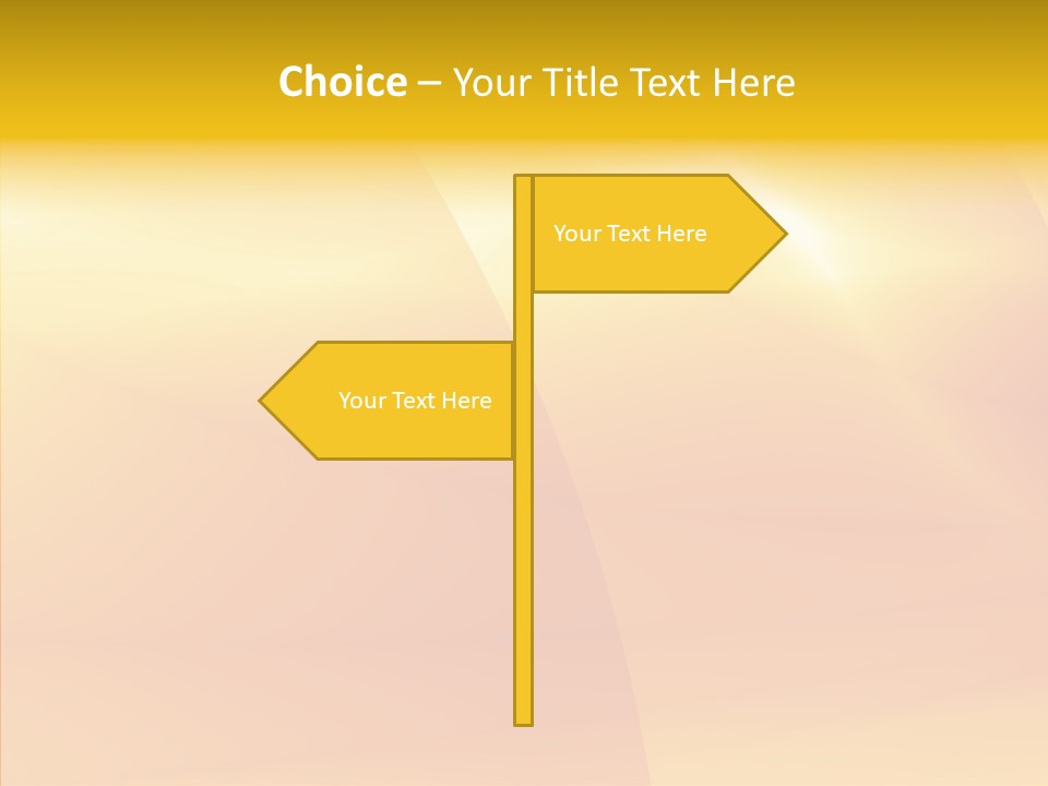 Gradient Shining Abstraction PowerPoint Template
