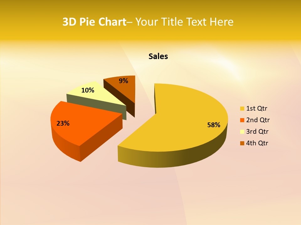 Gradient Shining Abstraction PowerPoint Template
