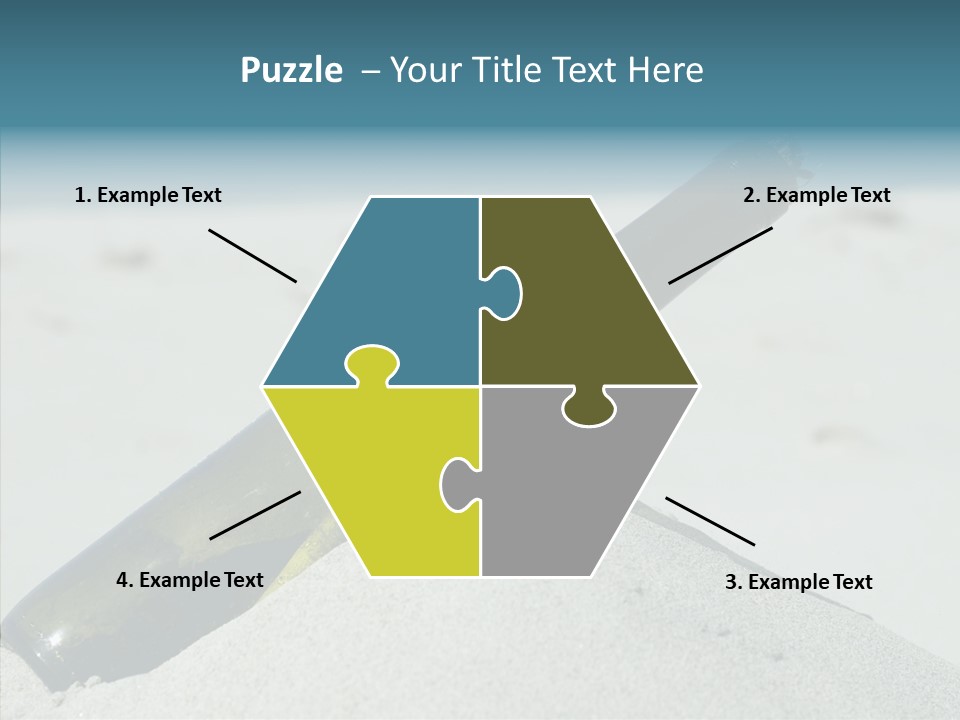 Water Paper Help PowerPoint Template