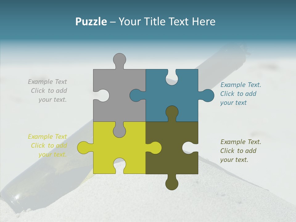 Water Paper Help PowerPoint Template