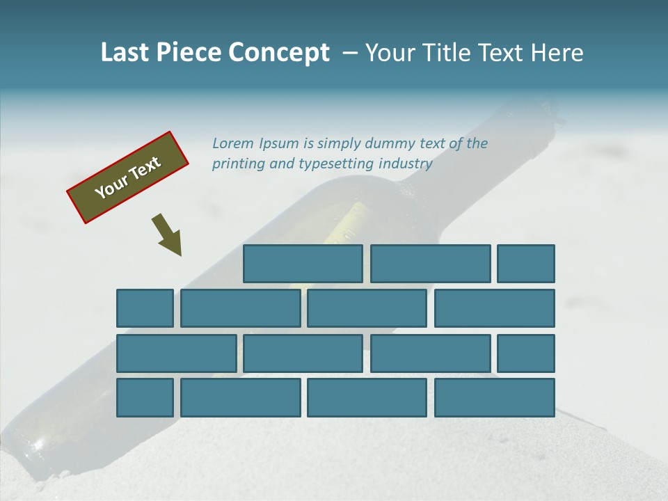 Water Paper Help PowerPoint Template