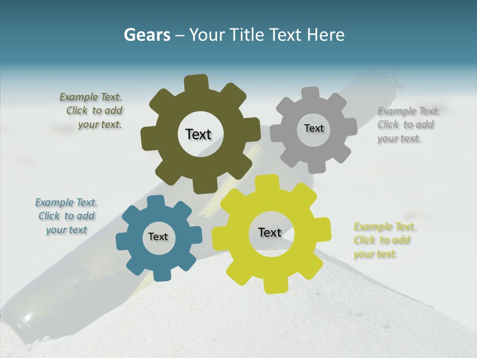 Water Paper Help PowerPoint Template