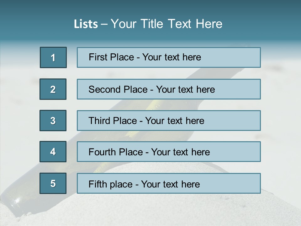Water Paper Help PowerPoint Template