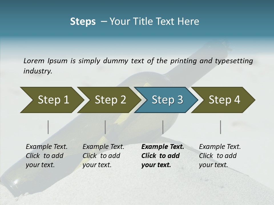 Water Paper Help PowerPoint Template